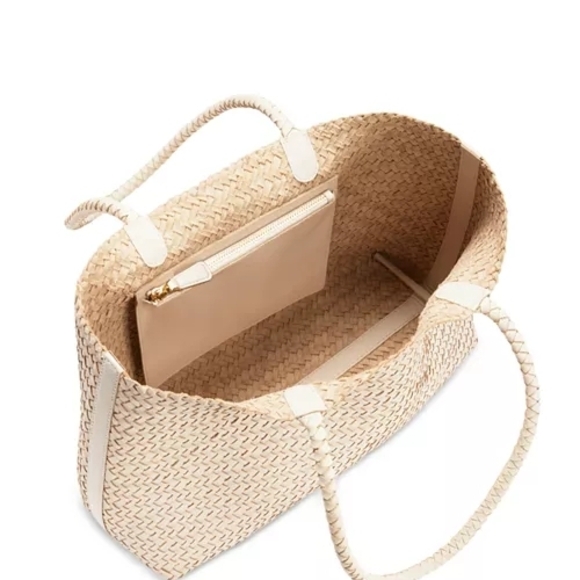 MadewellTransport E/W Woven Tote Color:Alabaster - Picture 3 of 9